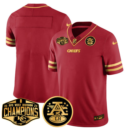 Chiefs 2024 AFC West Champs Jersey - All Stitched-DTD