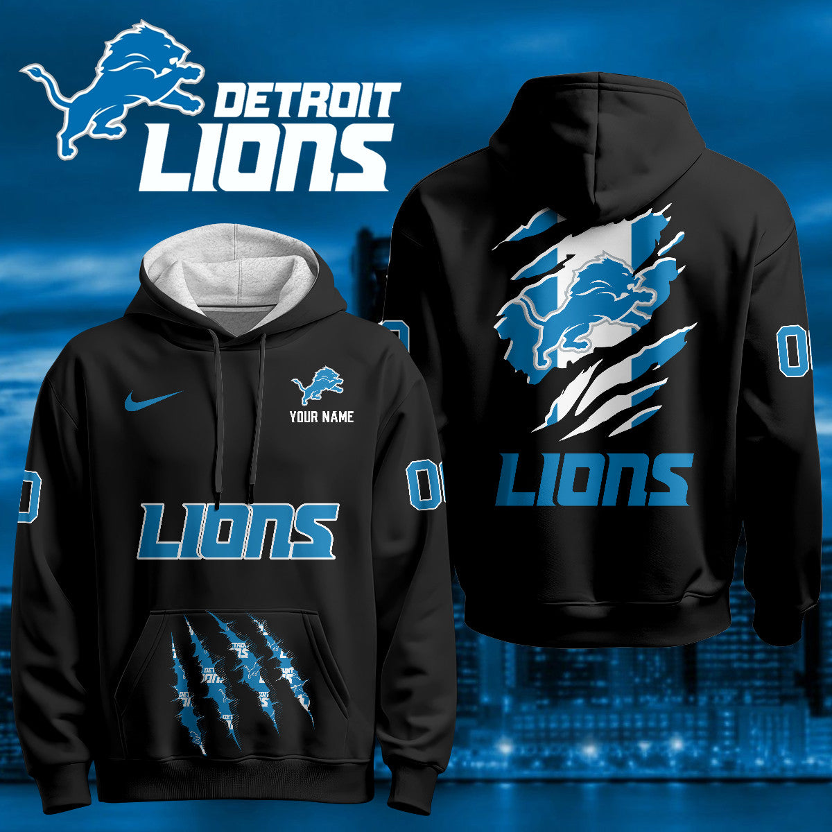 2025 DET Pride Limited Hoodie - Printed-DTD