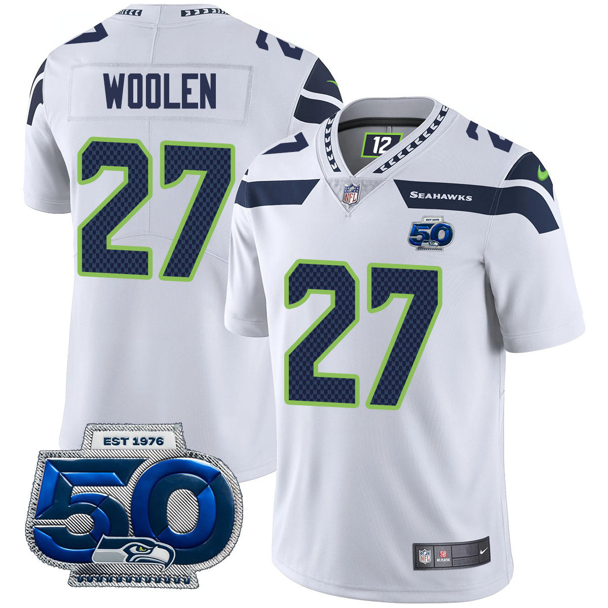 SEA 50th Season Vapor Limited Jersey - All Stitched-DTD