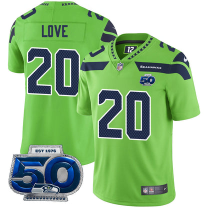 SEA 50th Season Vapor Limited Jersey - All Stitched-DTD