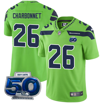 SEA 50th Season Vapor Limited Jersey - All Stitched-DTD