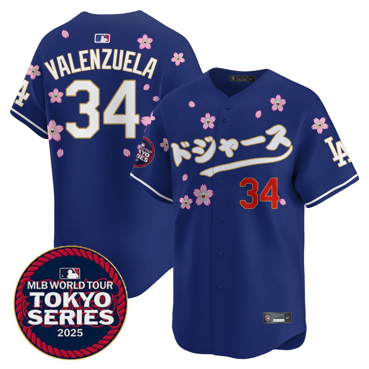 LAD Tokyo Series 2025 Vapor Limited Jersey N6 - Stitched-DTD