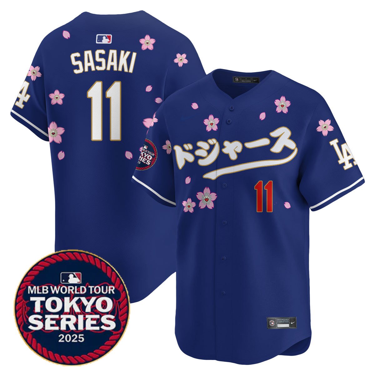 LAD Tokyo Series 2025 Vapor Limited Jersey N6 - Stitched-DTD