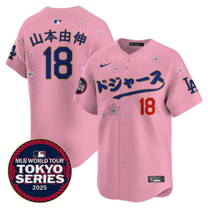 LAD Tokyo Series 2025 Vapor Limited Jersey N6 - Stitched-DTD