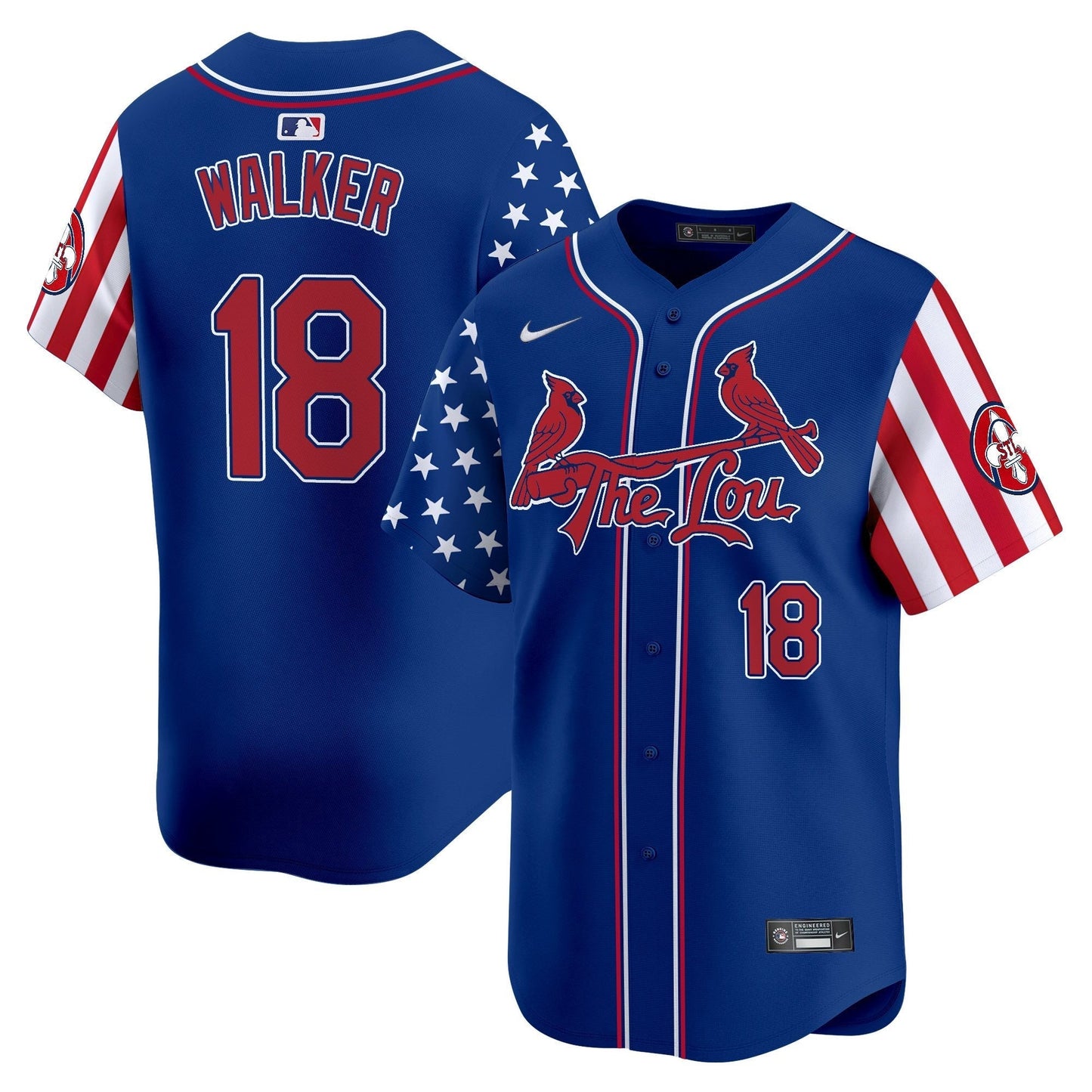 Men's St. Louis Cardinals 2025 Memorial Day Vapor Premier Limited Jersey - All Stitched