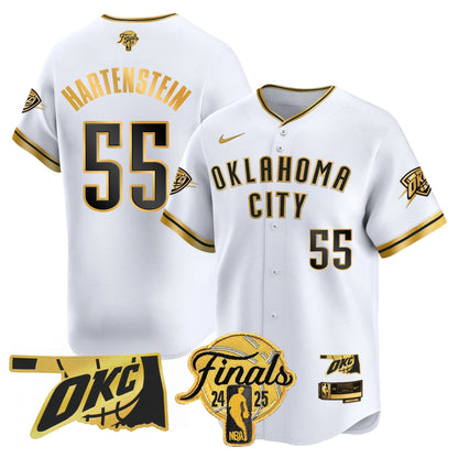 OKC Baseball Jersey - Final Patch - All Stitched-DTD