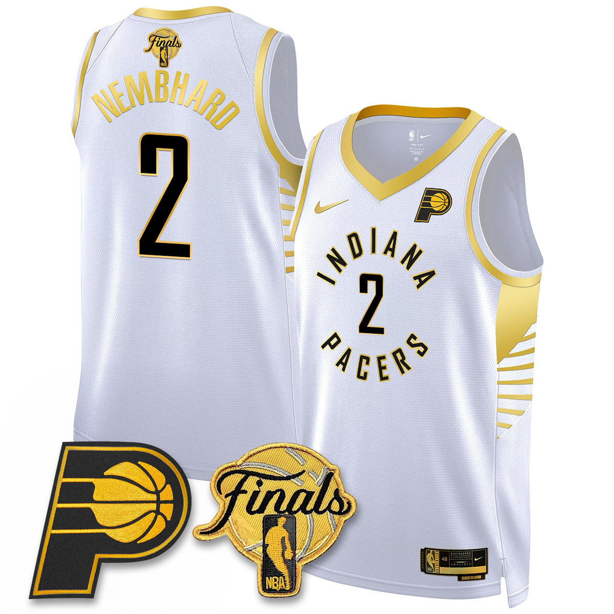 IND Swingman Jersey Final Patch - All Stitched-DTD