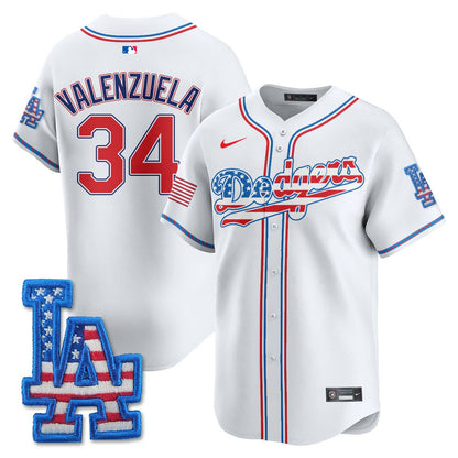 LAD 2025 Fourth of July Jersey - All Stitched-DTD