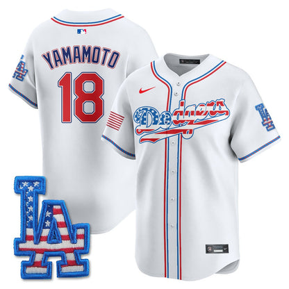 LAD 2025 Fourth of July Jersey - All Stitched-DTD