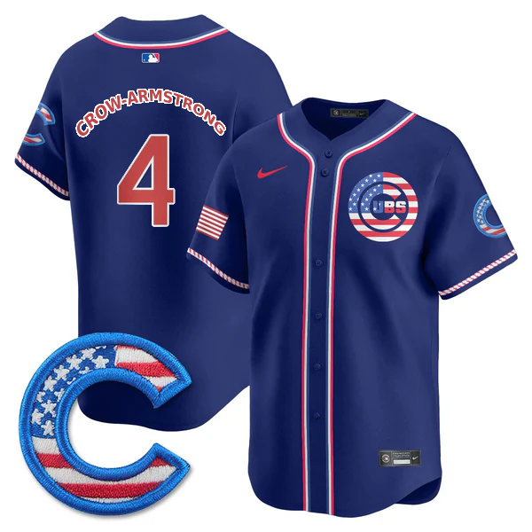 CHC 2025 Fourth of July Jersey - All Stitched-DTD