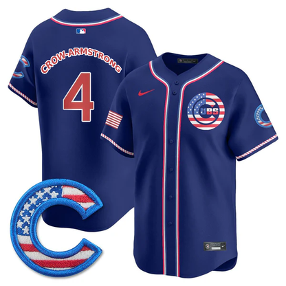 CHC 2025 Fourth of July Jersey - All Stitched-DTD
