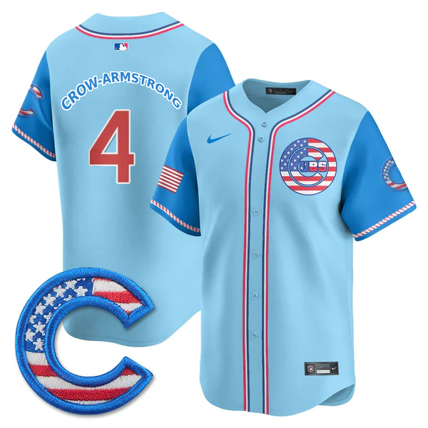CHC 2025 Fourth of July Jersey - All Stitched-DTD
