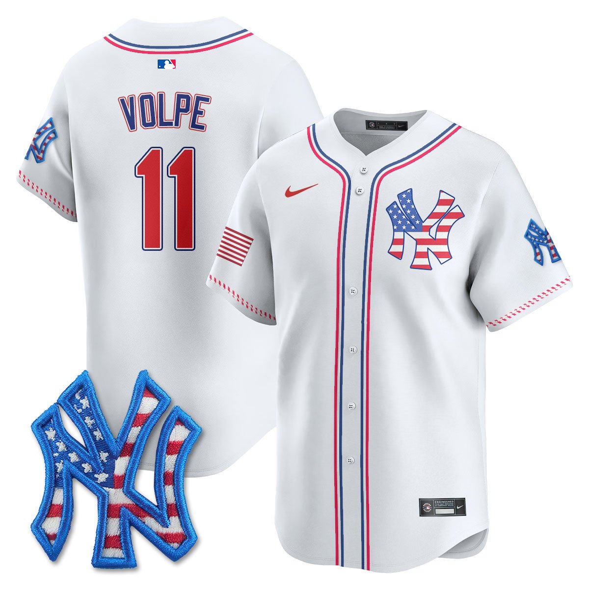 NYY 2026 Fourth of July Jersey - All Stitched-DTD