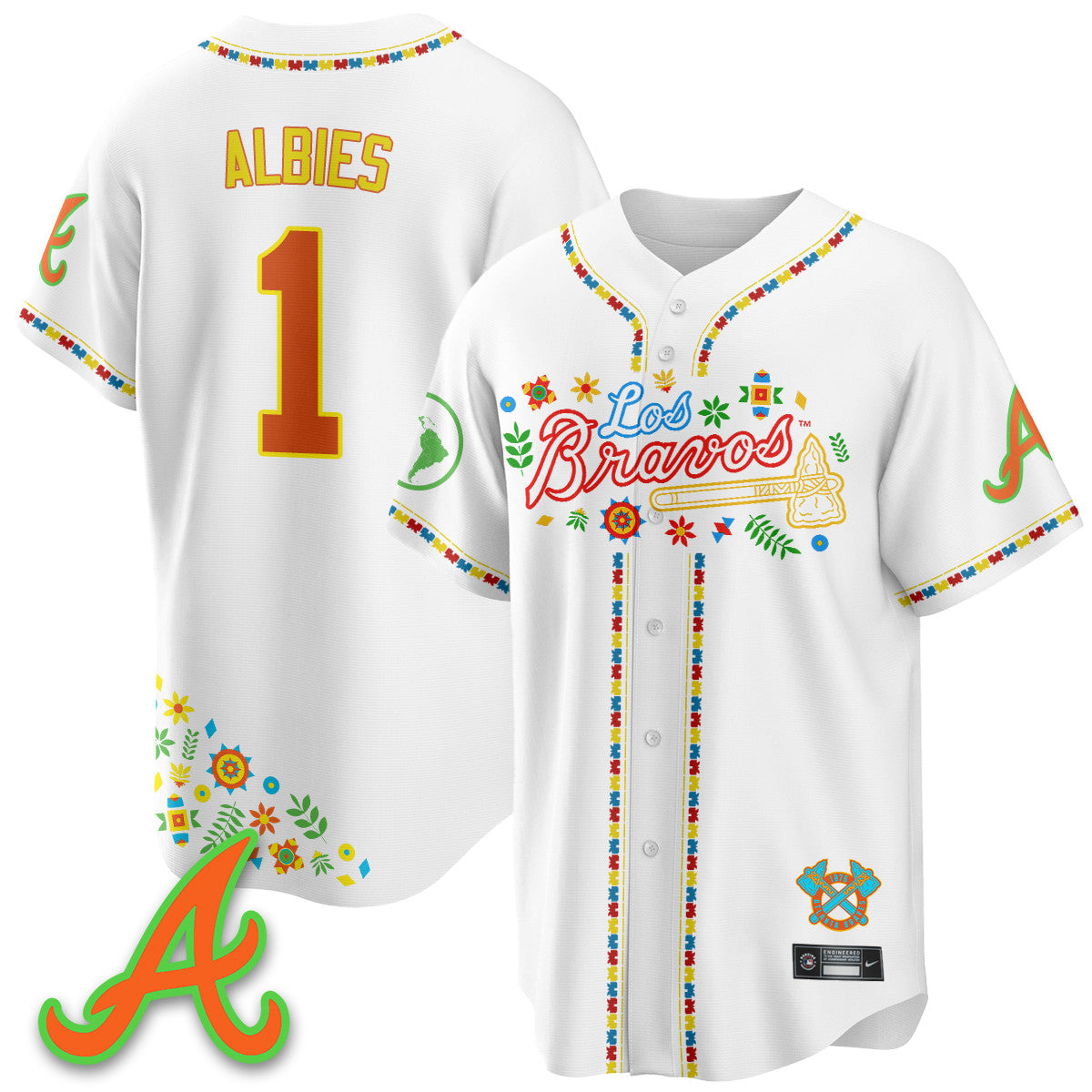 ATL 2025 "Los Bravos" Jersey - All Stitched-DTD