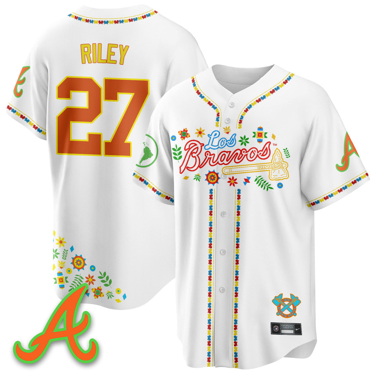 ATL 2025 "Los Bravos" Jersey - All Stitched-DTD