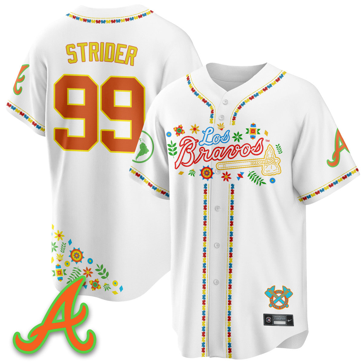 ATL 2025 "Los Bravos" Jersey - All Stitched-DTD