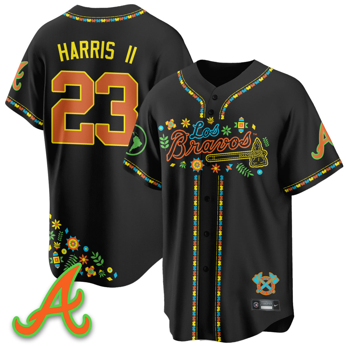 ATL 2025 "Los Bravos" Jersey - All Stitched-DTD
