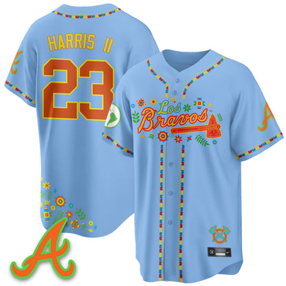 ATL 2025 "Los Bravos" Jersey - All Stitched-DTD