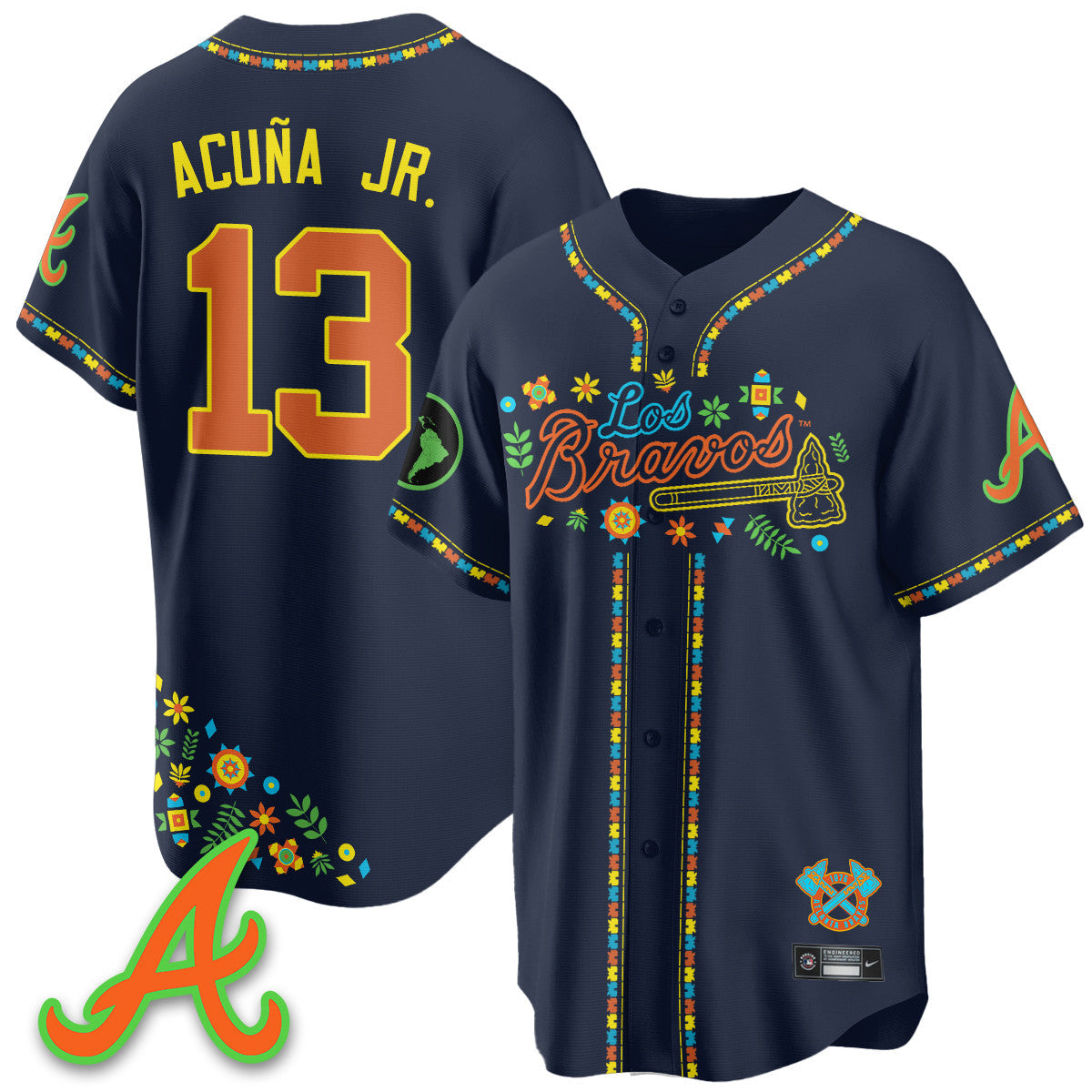 ATL 2025 "Los Bravos" Jersey - All Stitched-DTD