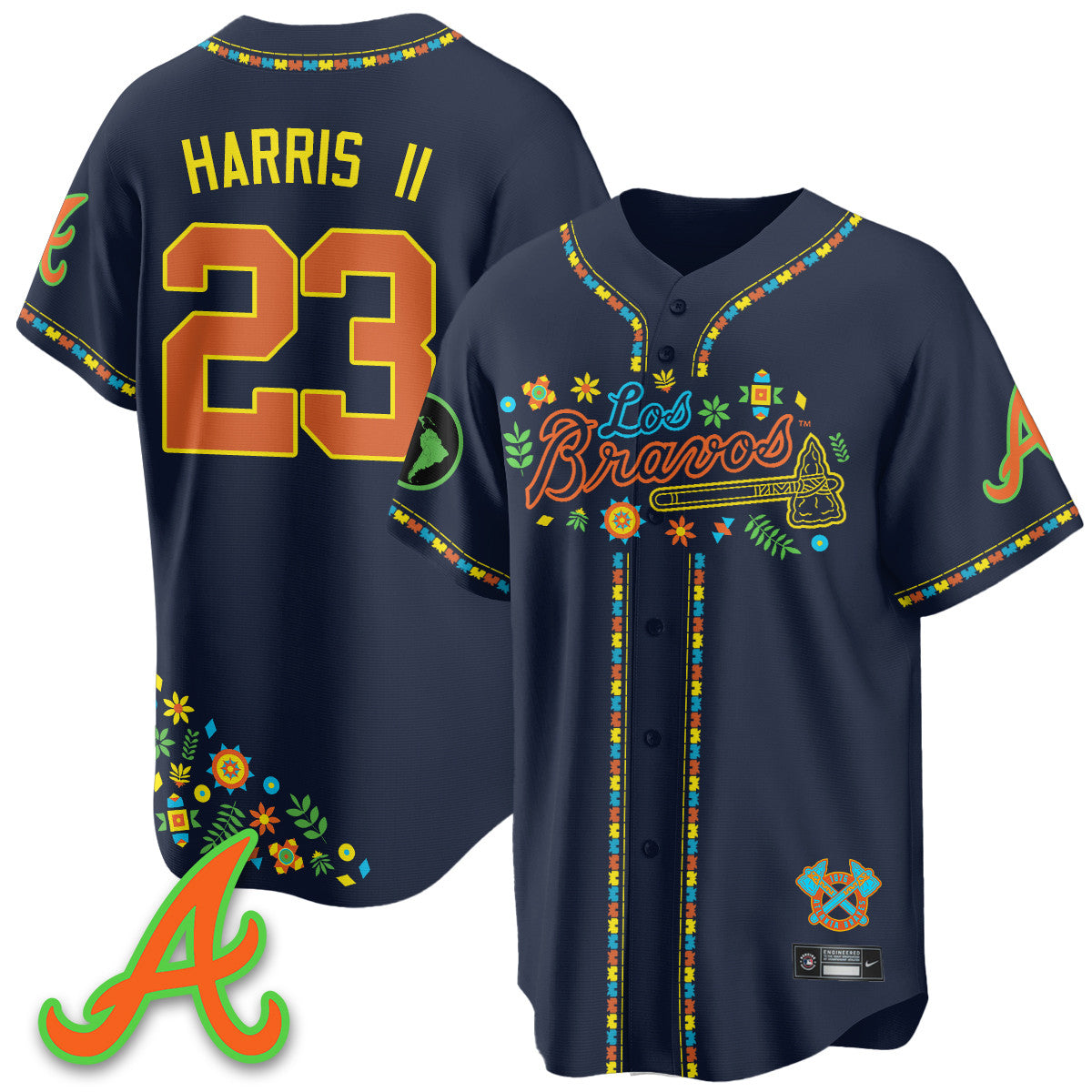 ATL 2025 "Los Bravos" Jersey - All Stitched-DTD