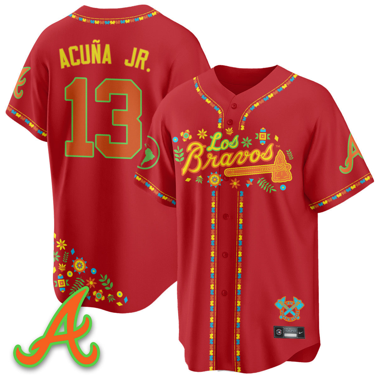 ATL 2025 "Los Bravos" Jersey - All Stitched-DTD