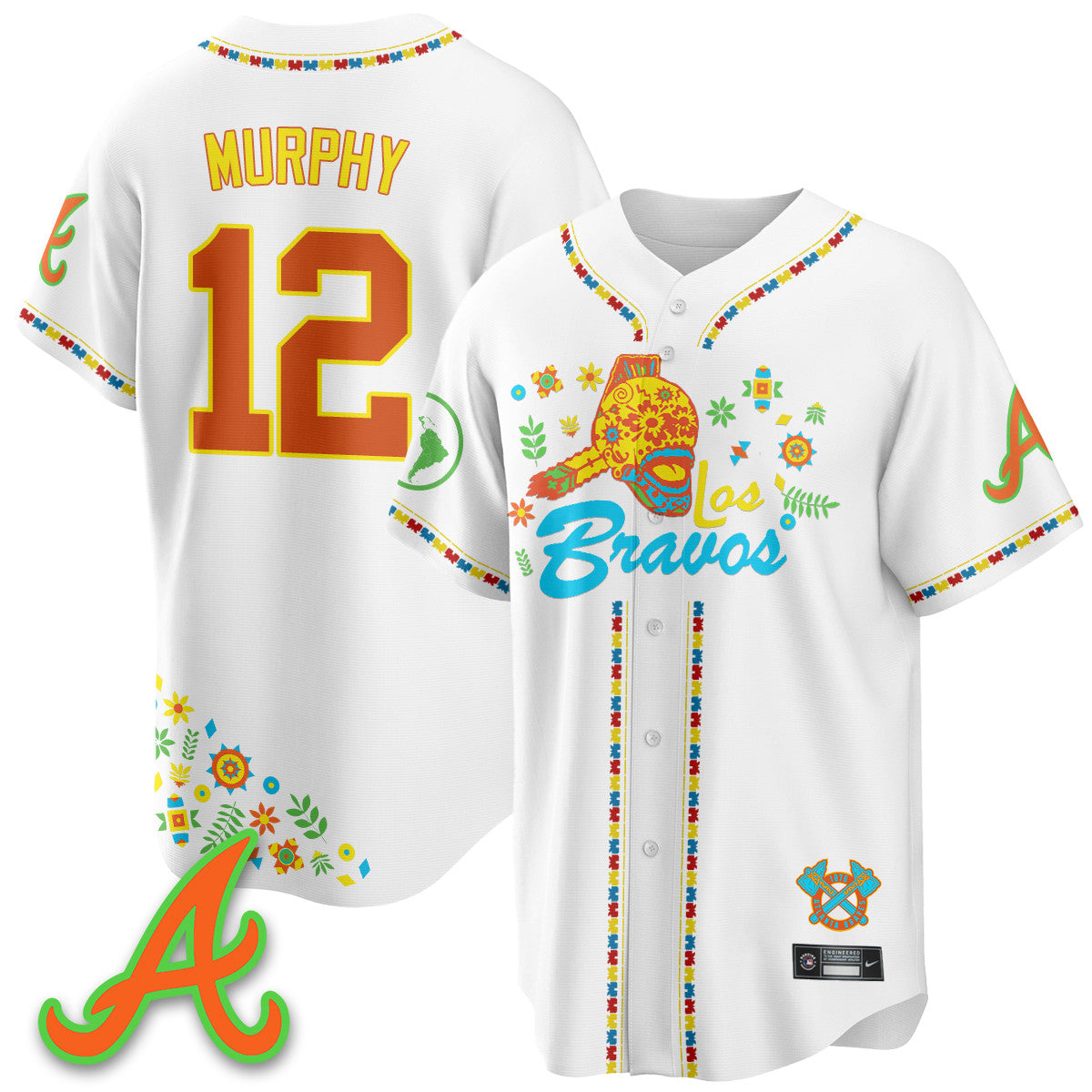 ATL 2025 "Los Bravos" Jersey V2 - All Stitched-DTD
