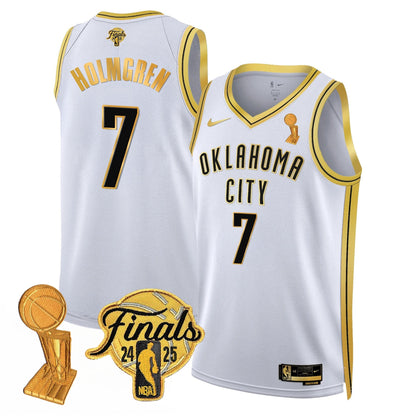 OKC Jersey - Trophy + Final Patch - All Stitched-DTD