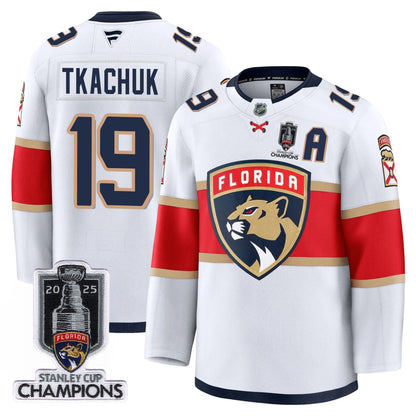 FLA 2025 Stanley Cup Champions Jersey - All Stitched-DTD