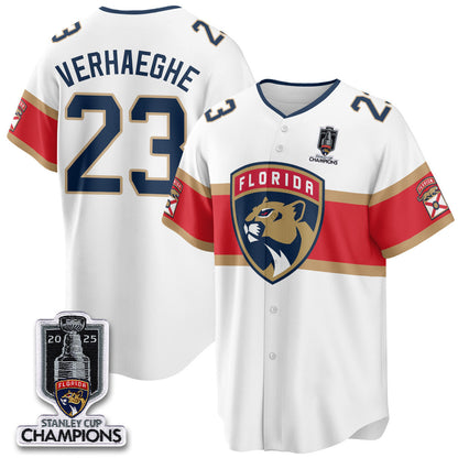 FLA 2025 Stanley Cup Champions Baseball Jersey - All Stitched-DTD