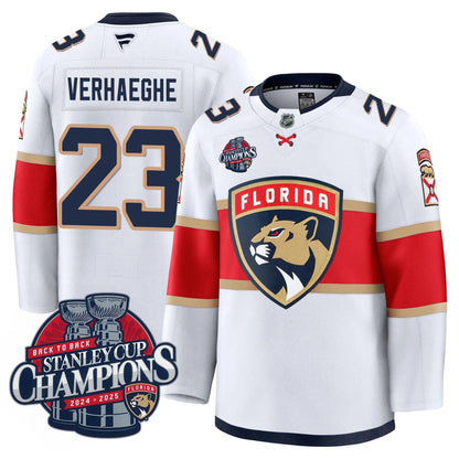 FLA 2025 Stanley Cup B2B Champions Jersey N1 - All Stitched-DTD