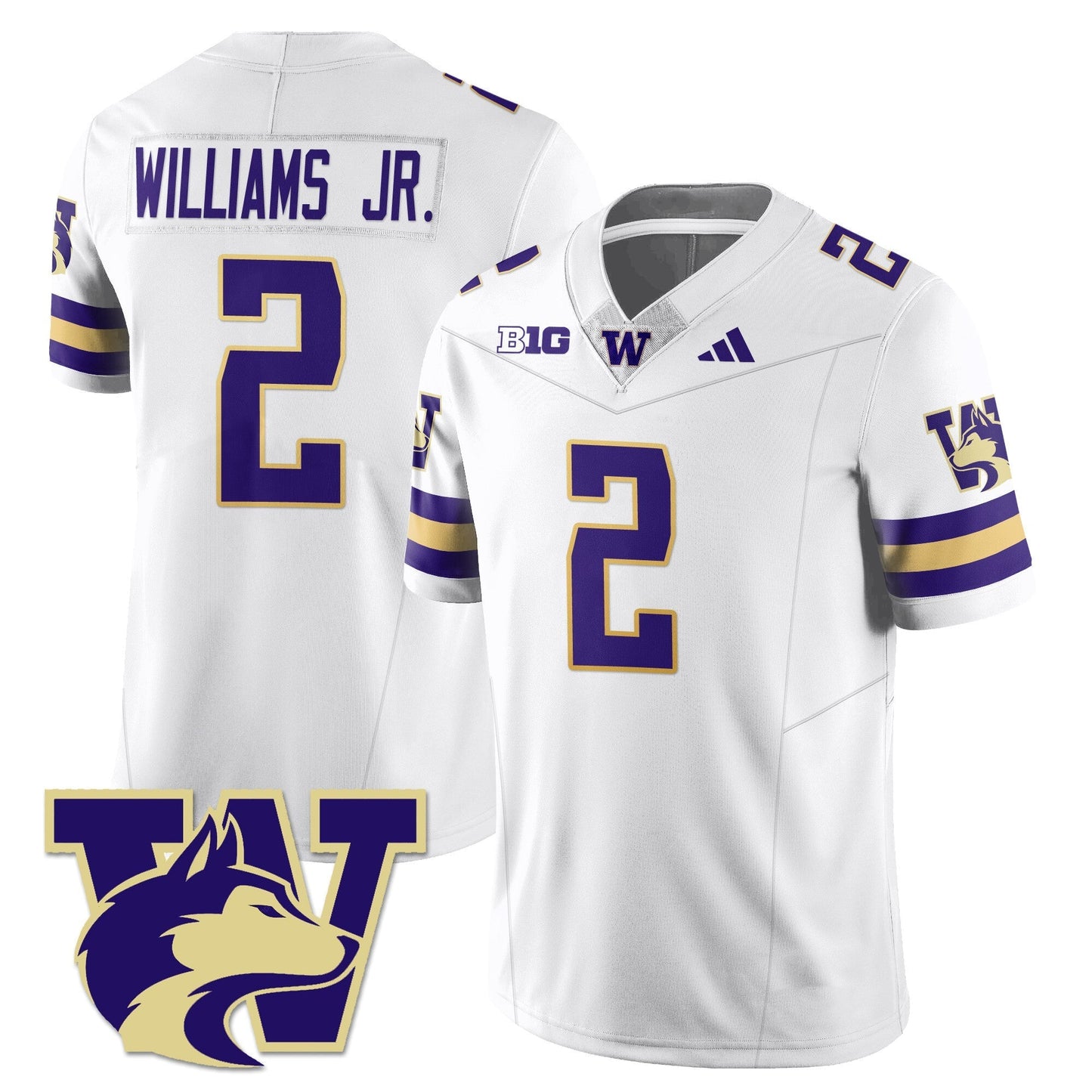 Washington Husky Football 2025 Vapor Limited Jersey - All Stitched-DTD