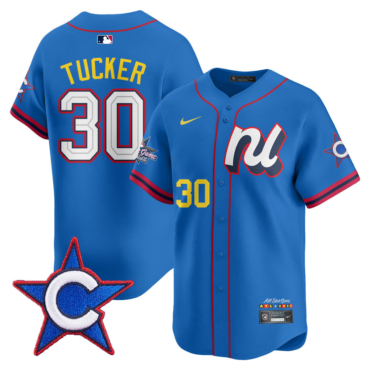 National League 2025 MLB All-Star Jersey V2 - All Stitched-DTD