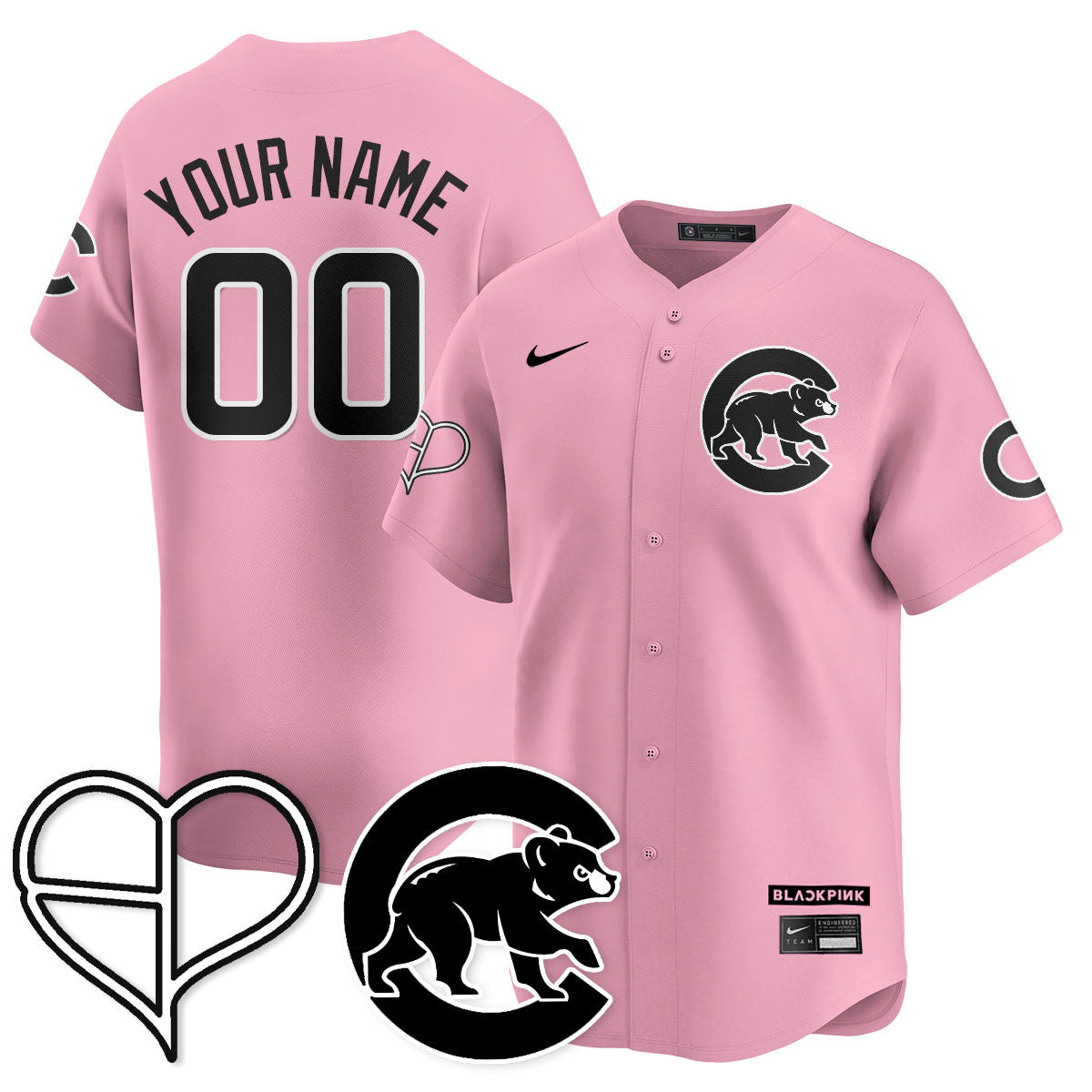 CHC BLΛƆKPIИK 2025 Limited Custom Jersey - All Stitched-DTD