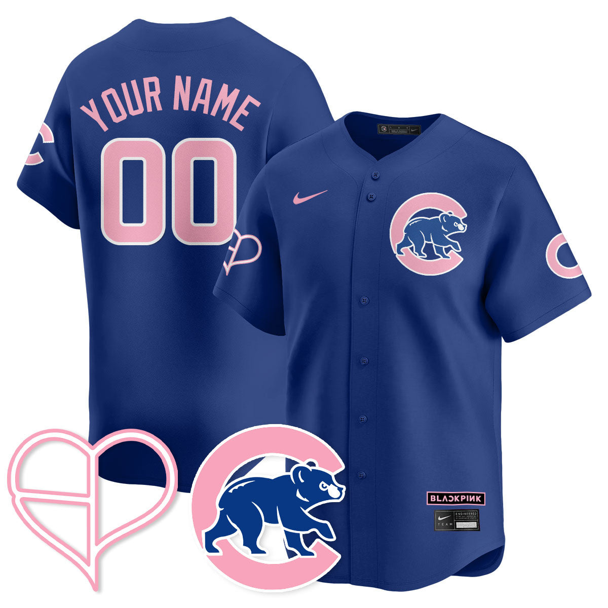 CHC BLΛƆKPIИK 2025 Limited Custom Jersey - All Stitched-DTD