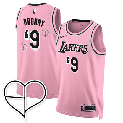 Men's Los Angeles Lakers BLΛƆKPIИK 2025 Limited Jersey - All Stitched