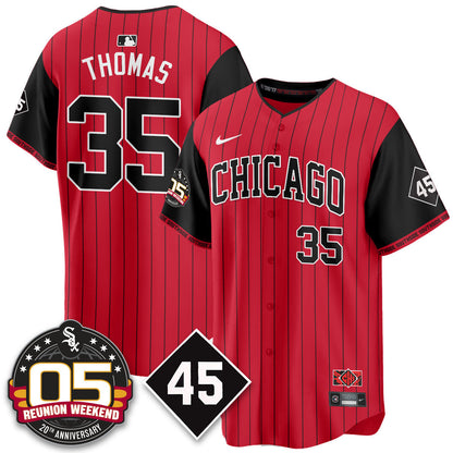 CWS Bobby Jenks 2025 Jersey - Reunion Weekend - All Stitched-DTD