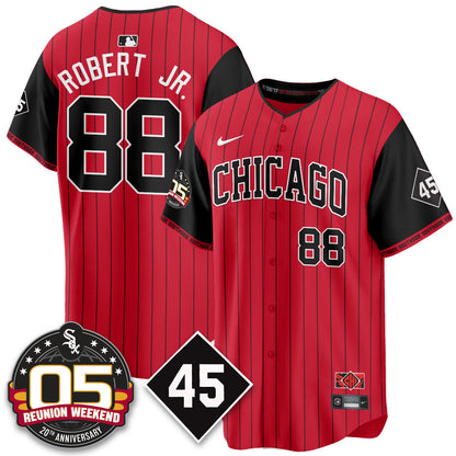 CWS Bobby Jenks 2025 Jersey - Reunion Weekend - All Stitched-DTD