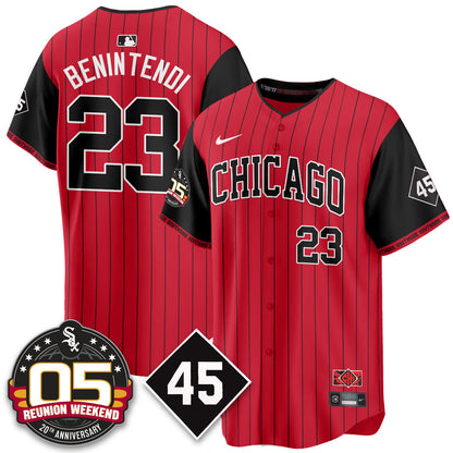 CWS Bobby Jenks 2025 Jersey - Reunion Weekend - All Stitched-DTD
