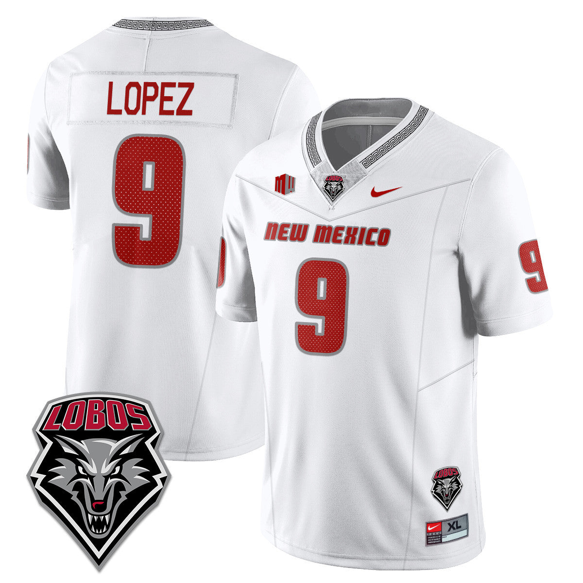 UNM Lobo Football 2025 Jersey - All Stitched-DTD