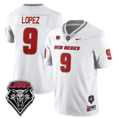 UNM Lobo Football 2025 Jersey - All Stitched-DTD