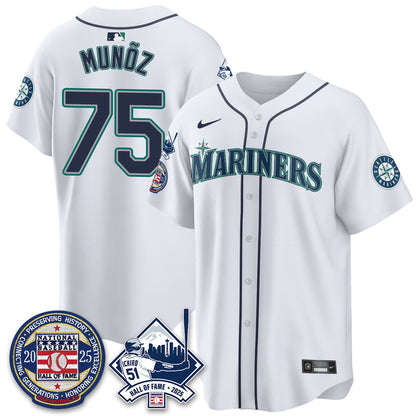 SEA Ichiro Number Retirement Jersey V2 - All Stitched-DTD