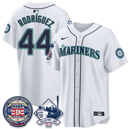 SEA Ichiro Number Retirement Jersey V2 - All Stitched-DTD