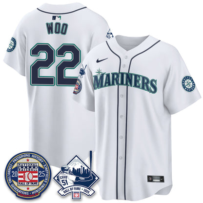 SEA Ichiro Number Retirement Jersey V2 - All Stitched-DTD