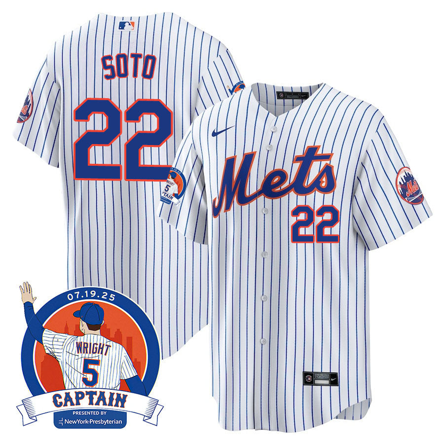 NYM David Wright "Mets Legend" Jersey - All Stitched-DTD