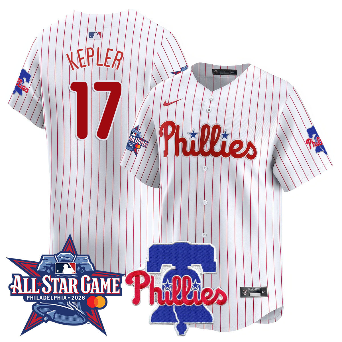 PHI 2026 MLB All-Star Jersey - All Stitched-DTD