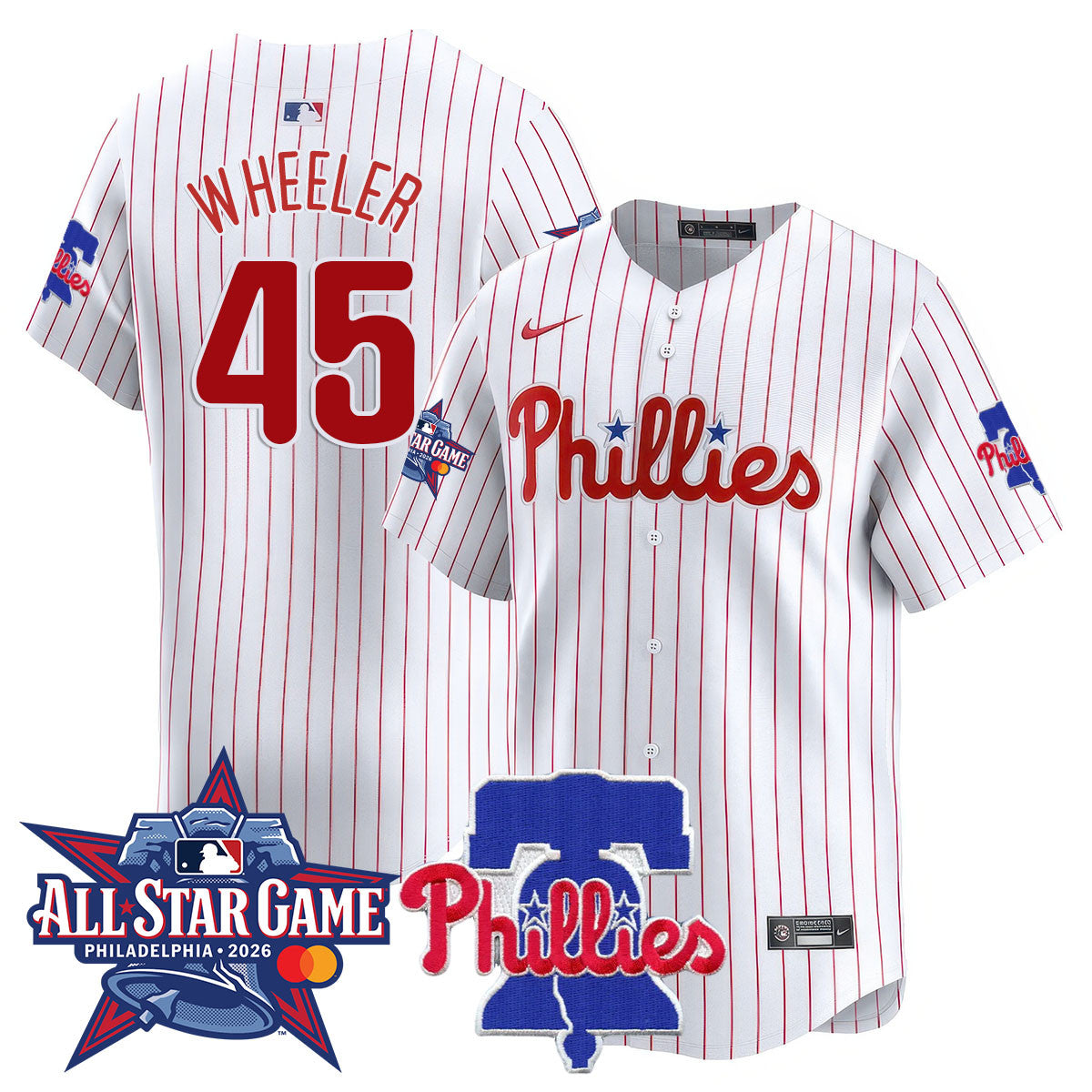 PHI 2026 MLB All-Star Jersey - All Stitched-DTD