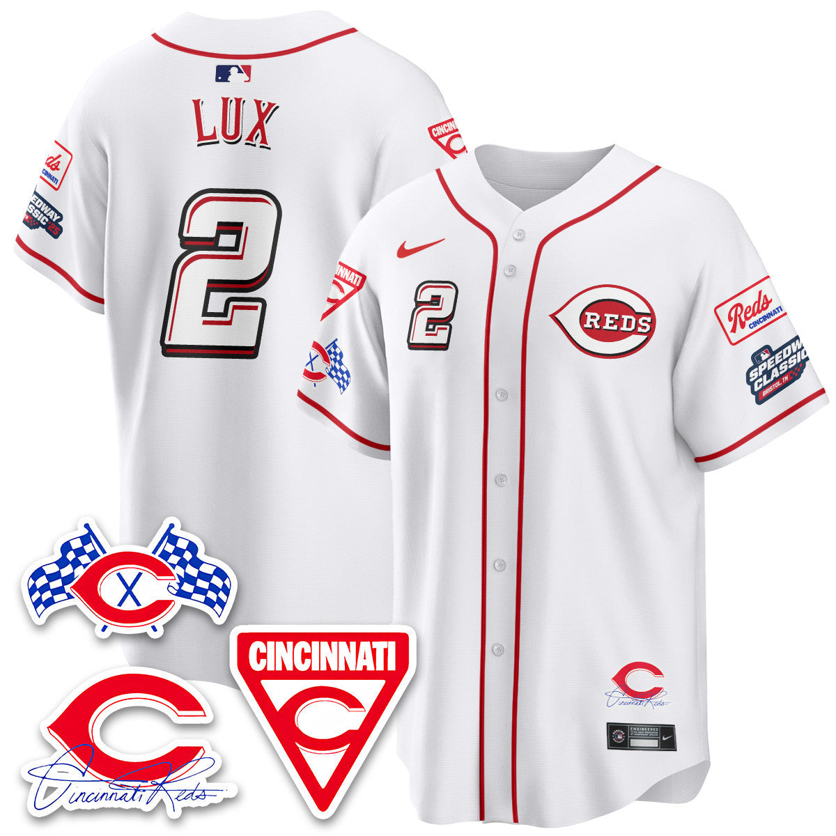 CIN 2025 Speedway Limited Jersey V1 - All Stitched-DTD