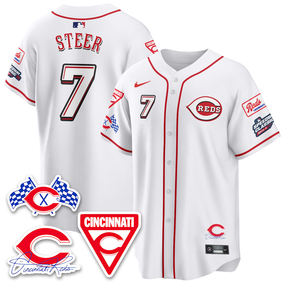 CIN 2025 Speedway Limited Jersey V1 - All Stitched-DTD