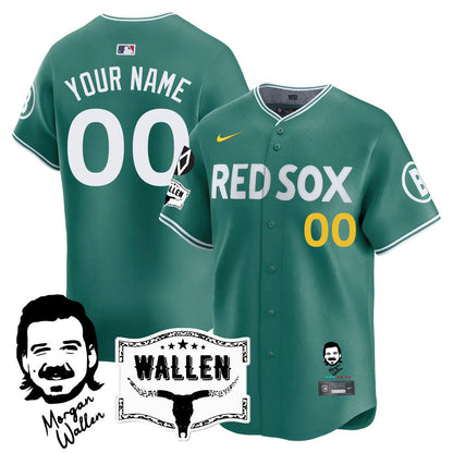 BOS Morgan Wallen 2025 Custom Jersey - All Stitched-DTD