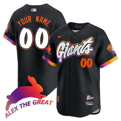 Custom SF "Alex the Great" Rabbit Memories 2025 Jersey - All Stitched-DTD